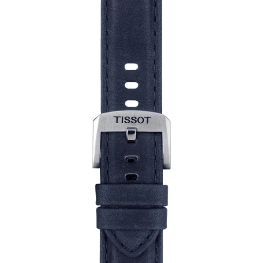 Zdjęcie produktu W.KRUK Tissot niebieski pasek skórzany 20 mm