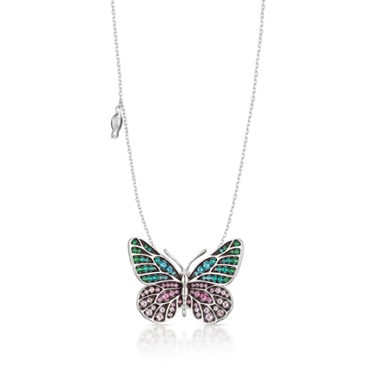 Zdjęcie produktu W.KRUK Wisiorek srebrny Preludium Butterfly
