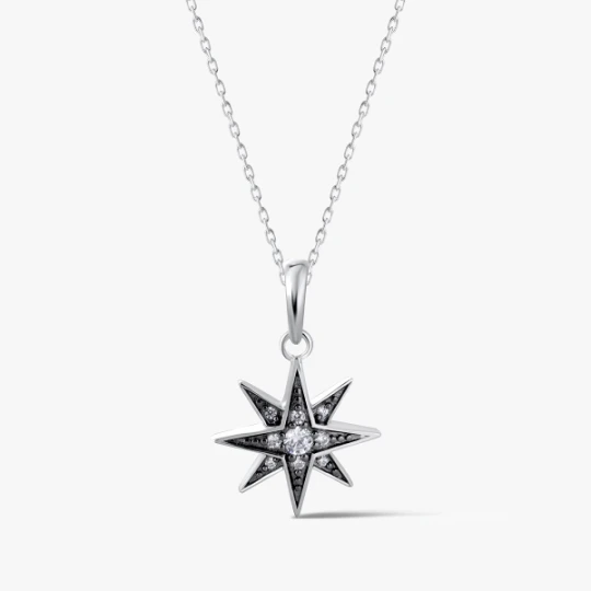 Zdjęcie produktu W.KRUK Wisiorek srebrny Royal Star