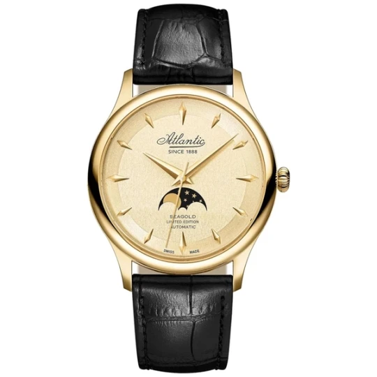 Zdjęcie produktu W.KRUK ZEGAREK ATLANTIC SEAGOLD MOONPHASE LIMITED EDITION