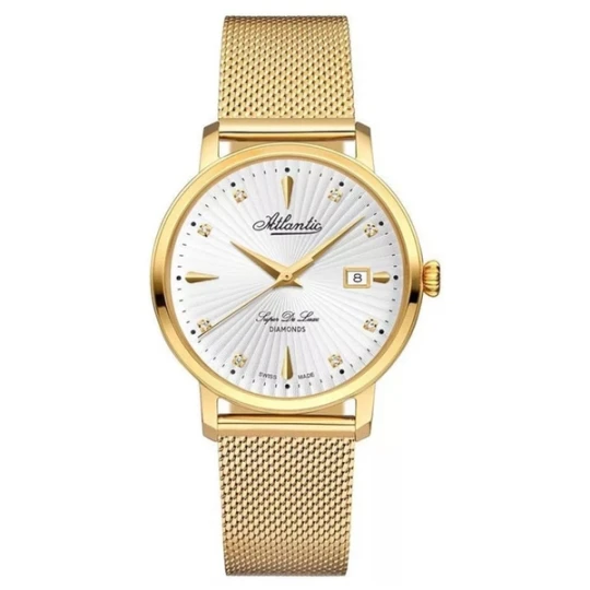 Zdjęcie produktu W.KRUK ZEGAREK ATLANTIC SUPER DE LUXE DIAMONDS EDITION