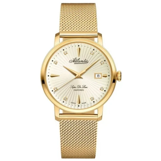 Zdjęcie produktu W.KRUK ZEGAREK ATLANTIC SUPER DE LUXE DIAMONDS EDITION