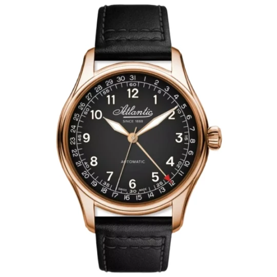 Zdjęcie produktu W.KRUK ZEGAREK ATLANTIC WORLDMASTER AUTOMATIC POINTER DATE