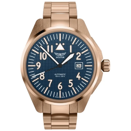 Zdjęcie produktu W.KRUK ZEGAREK AVIATOR AIRACOBRA 43 AUTOMATIC
