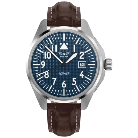 Zdjęcie produktu W.KRUK ZEGAREK AVIATOR AIRACOBRA 43 AUTOMATIC