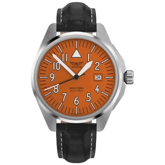 Zdjęcie produktu W.KRUK ZEGAREK AVIATOR AIRACOBRA 43 TYPE A