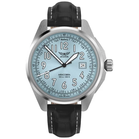 Zdjęcie produktu W.KRUK ZEGAREK AVIATOR AIRACOBRA 43 TYPE B