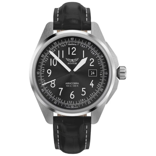 Zdjęcie produktu W.KRUK ZEGAREK AVIATOR AIRACOBRA 43 TYPE B