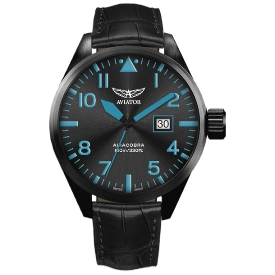 Zdjęcie produktu W.KRUK ZEGAREK AVIATOR AIRACOBRA P42