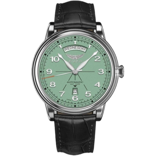Zdjęcie produktu W.KRUK ZEGAREK AVIATOR DOUGLAS DAY-DATE
