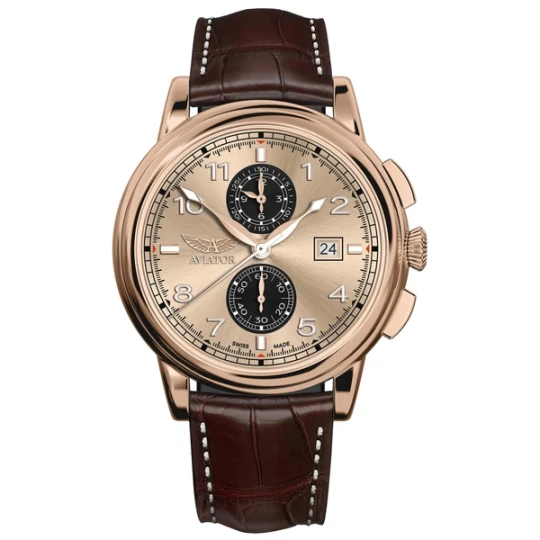 Zdjęcie produktu W.KRUK ZEGAREK AVIATOR DOUGLAS DC-3 CHRONOGRAPH