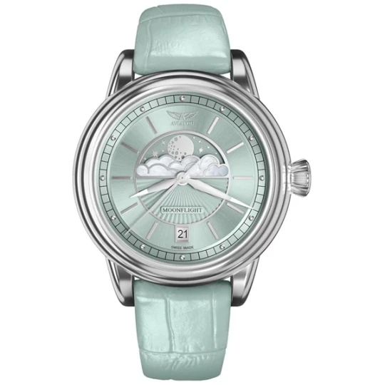 Zdjęcie produktu W.KRUK ZEGAREK AVIATOR DOUGLAS MOONFLIGHT