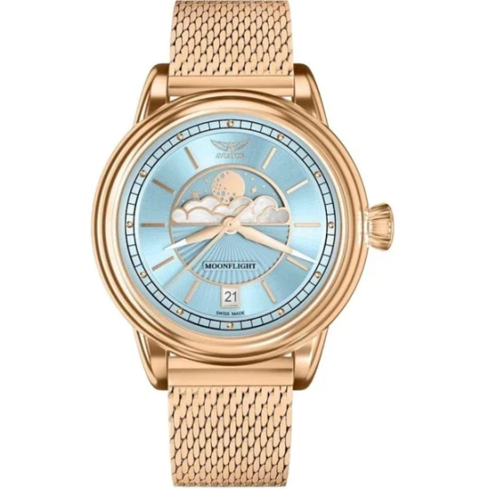 Zdjęcie produktu W.KRUK ZEGAREK AVIATOR DOUGLAS MOONFLIGHT