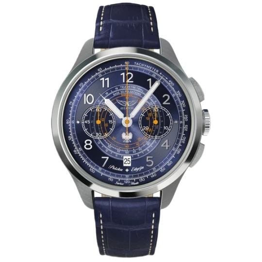 Zdjęcie produktu W.KRUK ZEGAREK AVIATOR HERITAGE CHRONOGRAPH TRIMETER POLISH LIMITED EDITION