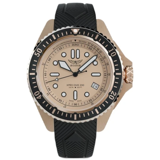 Zdjęcie produktu W.KRUK ZEGAREK AVIATOR XPRO DIVE 200