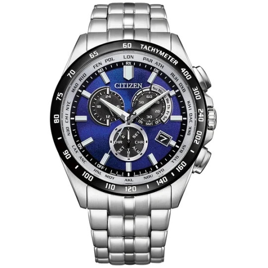 Zdjęcie produktu W.KRUK ZEGAREK CITIZEN ECO-DRIVE RADIO CONTROLLED UNITE WITH BLUE LIMITED EDITION