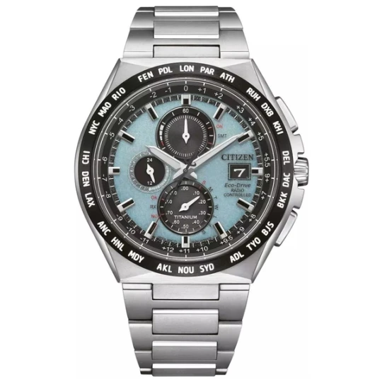 Zdjęcie produktu W.KRUK ZEGAREK CITIZEN RADIO CONTROLLED SUPER TITANIUM CHRONOGRAPH