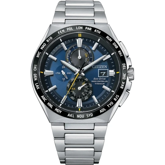 Zdjęcie produktu W.KRUK ZEGAREK CITIZEN RADIO CONTROLLED SUPER TITANIUM CHRONOGRAPH