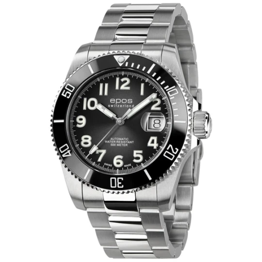 Zdjęcie produktu W.KRUK ZEGAREK EPOS SPORT 3504 DIVER TITANIUM AUTOMATIC