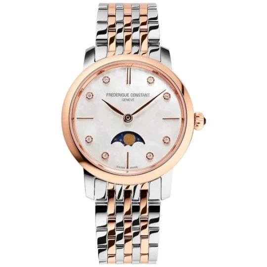 Zdjęcie produktu W.KRUK ZEGAREK FREDERIQUE CONSTANT CLASSICS SLIMLINE LADIES MOONPHASE
