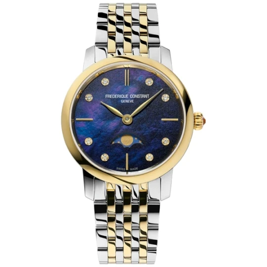Zdjęcie produktu W.KRUK ZEGAREK FREDERIQUE CONSTANT CLASSICS SLIMLINE LADIES MOONPHASE