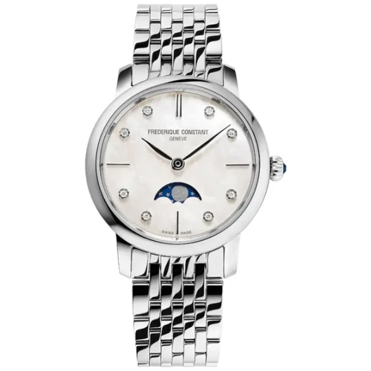 Zdjęcie produktu W.KRUK ZEGAREK FREDERIQUE CONSTANT CLASSICS SLIMLINE LADIES MOONPHASE