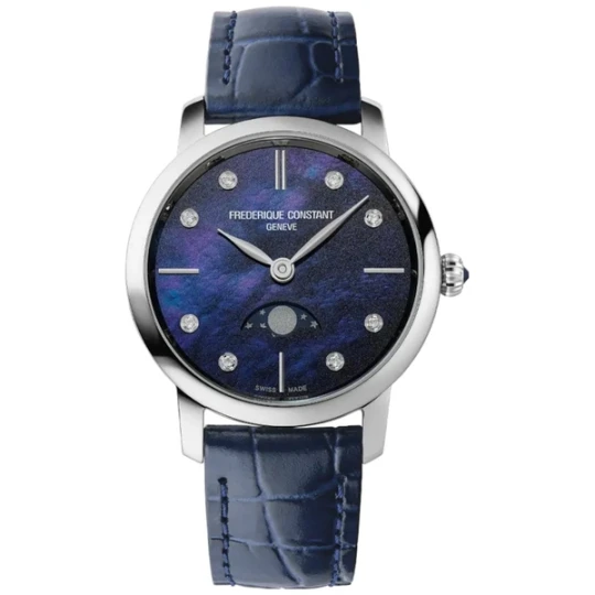 Zdjęcie produktu W.KRUK ZEGAREK FREDERIQUE CONSTANT CLASSICS SLIMLINE LADIES MOONPHASE