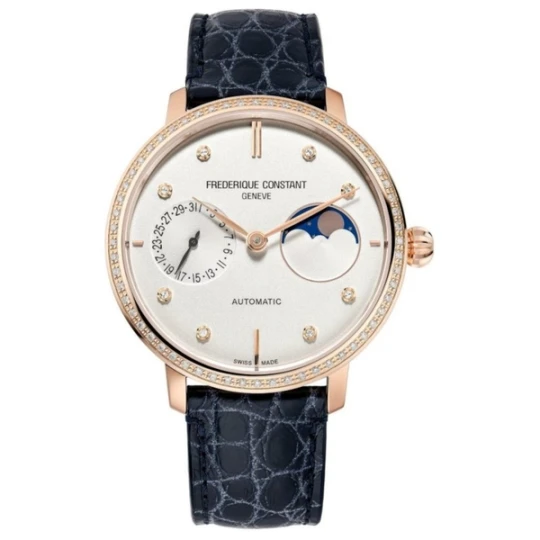 Zdjęcie produktu W.KRUK ZEGAREK FREDERIQUE CONSTANT MANUFACTURE SLIMLINE LADIES MOONPHASE