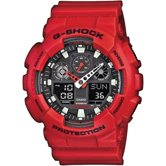 Zdjęcie produktu W.KRUK ZEGAREK G-SHOCK ANALOG-DIGITAL GA-100 SERIES