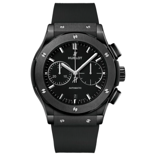 Zdjęcie produktu W.KRUK ZEGAREK HUBLOT CLASSIC FUSION CHRONOGRAPH BLACK MAGIC