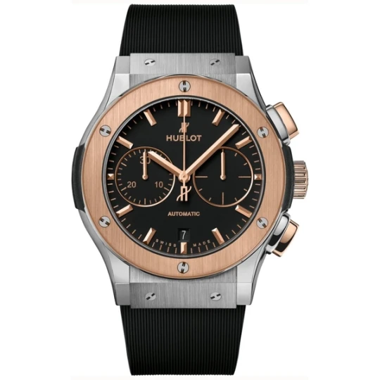Zdjęcie produktu W.KRUK ZEGAREK HUBLOT CLASSIC FUSION CHRONOGRAPH TITANIUM KING GOLD