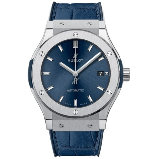 Zdjęcie produktu W.KRUK ZEGAREK HUBLOT CLASSIC FUSION TITANIUM BLUE