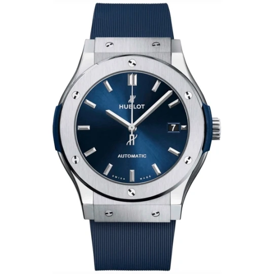 Zdjęcie produktu W.KRUK ZEGAREK HUBLOT CLASSIC FUSION TITANIUM BLUE