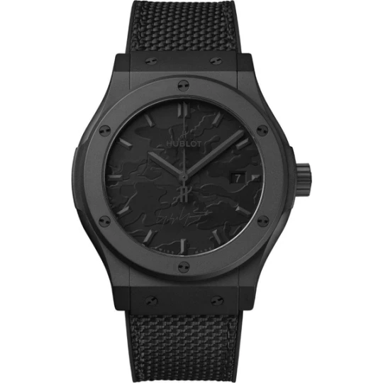 Zdjęcie produktu W.KRUK ZEGAREK HUBLOT CLASSIC FUSION YOHJI YAMAMOTO ALL BLACK CAMO