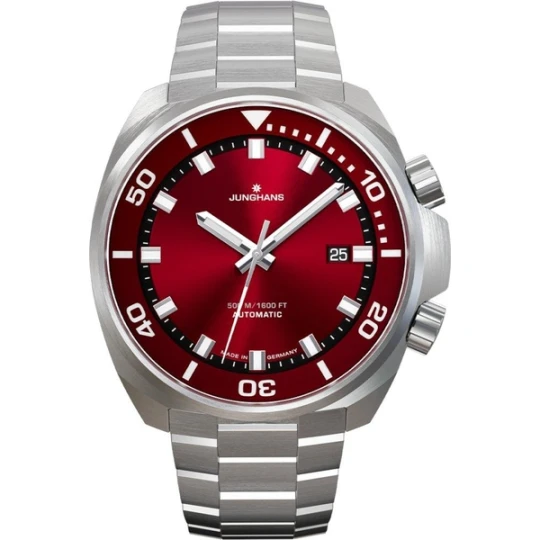 Zdjęcie produktu W.KRUK ZEGAREK JUNGHANS AQUARIS RED