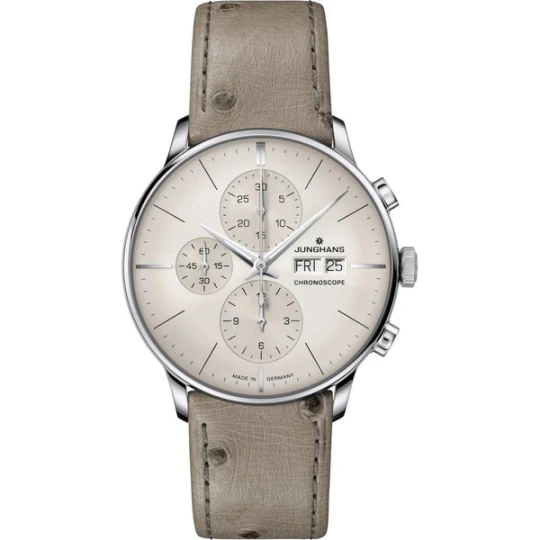 Zdjęcie produktu W.KRUK ZEGAREK JUNGHANS MEISTER CHRONOSCOPE DATE ENGLISH