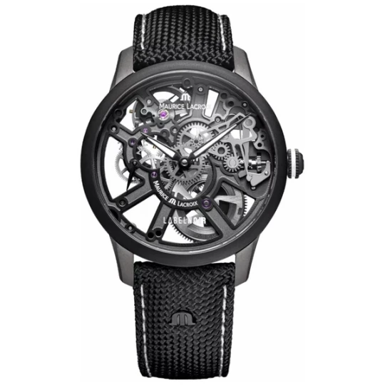 Zdjęcie produktu W.KRUK ZEGAREK MAURICE LACROIX MASTERPIECE SKELETON LABEL NOIR 43MM