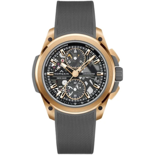 Zdjęcie produktu W.KRUK ZEGAREK NORQAIN WILD ONE SKELETON CHRONO RED GOLD LIMITED EDITION