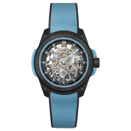 Zdjęcie produktu W.KRUK ZEGAREK NORQAIN WILD ONE SKELETON SKY BLUE