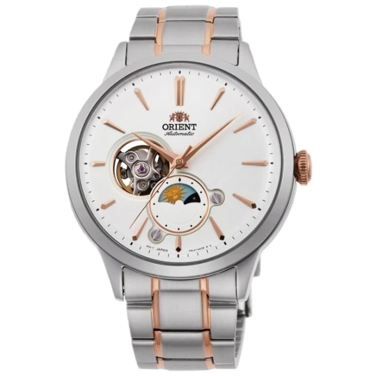 Zdjęcie produktu W.KRUK ZEGAREK ORIENT CONTEMPORARY SUN & MOON OPEN HEART