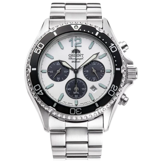 Zdjęcie produktu W.KRUK ZEGAREK ORIENT MAKO SOLAR CHRONOGRAPH