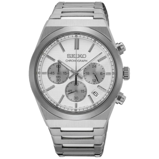 Zdjęcie produktu W.KRUK ZEGAREK SEIKO CLASSIC QUARTZ CHRONOGRAPH