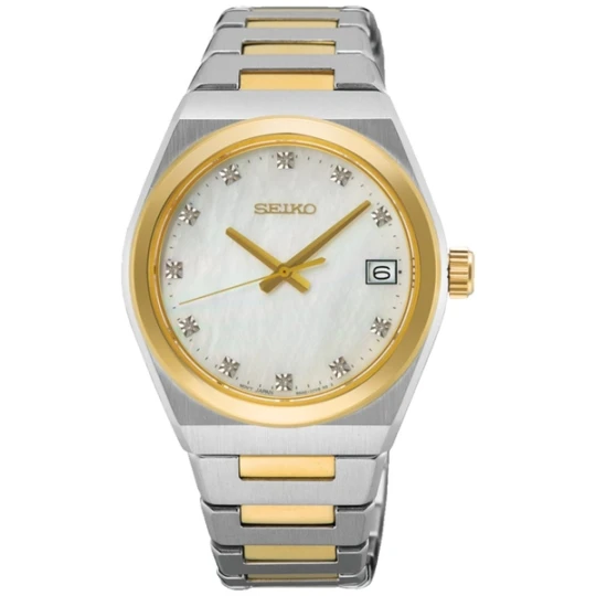 Zdjęcie produktu W.KRUK ZEGAREK SEIKO CLASSIC QUARTZ DIAMONDS