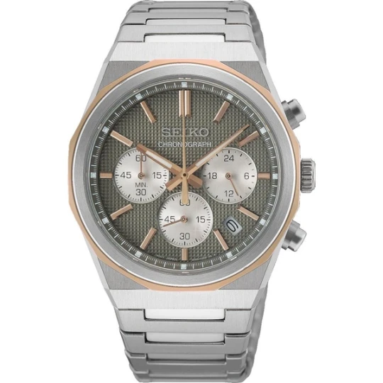 Zdjęcie produktu W.KRUK ZEGAREK SEIKO CLASSIC QUARTZ CHRONOGRAPH