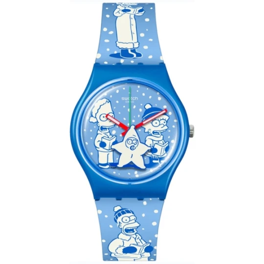 Zdjęcie produktu W.KRUK ZEGAREK SWATCH TIDINGS OF JOY
