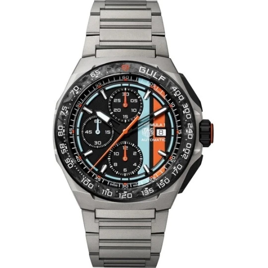 Zdjęcie produktu W.KRUK ZEGAREK TAG HEUER FORMULA 1 CHRONOGRAPH X GULF LIMITED EDITION