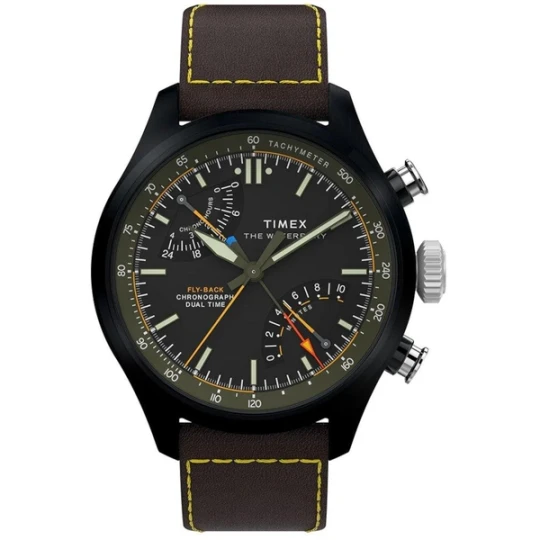 Zdjęcie produktu W.KRUK ZEGAREK TIMEX WATERBURY ACE FLY-BACK CHRONOGRAPH