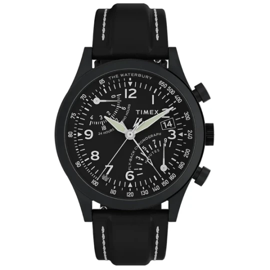 Zdjęcie produktu W.KRUK ZEGAREK TIMEX WATERBURY TRADITIONAL FLY BACK CHRONOGRAPH