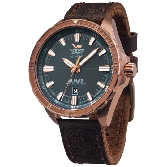 Zdjęcie produktu W.KRUK ZEGAREK VOSTOK EUROPE ALMAZ SPACE STATION BRONZE AUTOMATIC