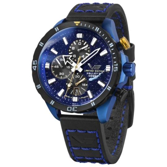 Zdjęcie produktu W.KRUK ZEGAREK VOSTOK EUROPE ALMAZ SPACE STATION CHRONO HALLEYS COMET SPECIAL EDITION
